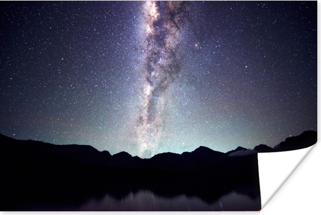 MuchoWow Poster Universum - Galaxie - Sternenhimmel - Jungen - Mädchen - Kinder 180x120 cm - Fotoplakat