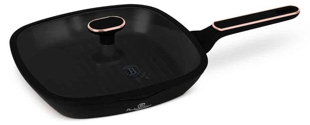 Grillpfanne mit Deckel Berlinger Haus Black Rose BH8355 Ø28 cm