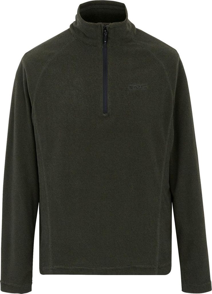 Regatta Great Outdoors Herren Montes Fleece-Pullover RG1880 (L) (Oliv/Schwarz)