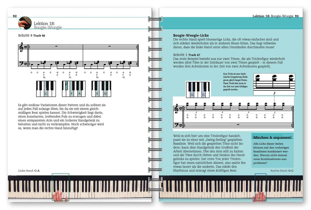 Méthode de clavier avec pistes audio cours complet pour synthétiseur - 4