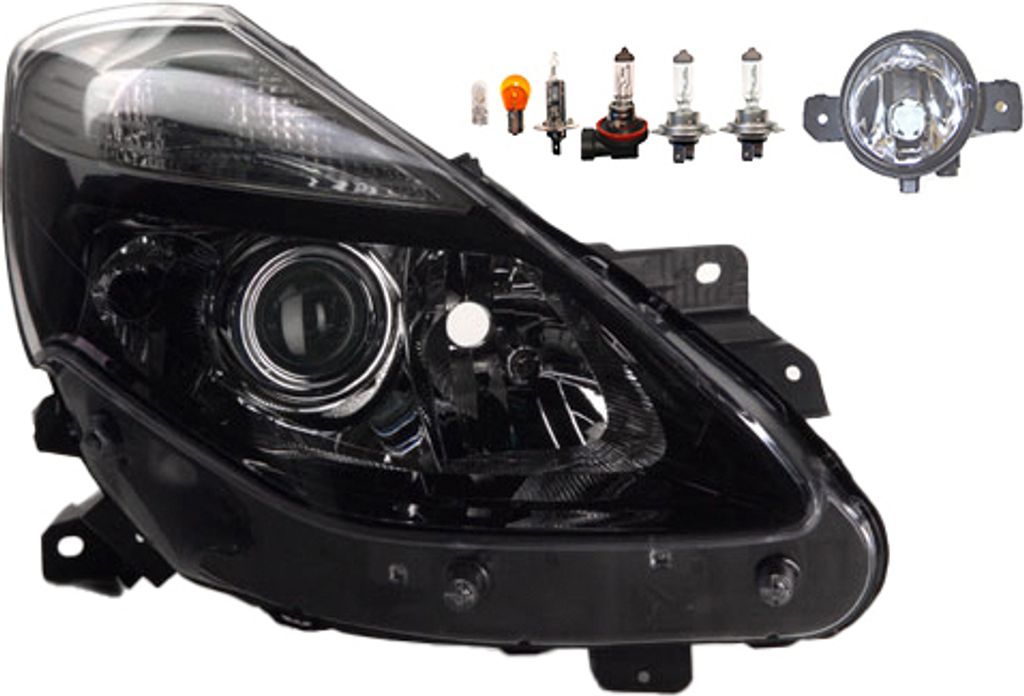 Scheinwerfer Osram Night Breaker Laser passend für Renault Clio BR CR R Nebel 7701072009 260104676R 8200002470 2615089925 26150AU325 B4A508990 Johns