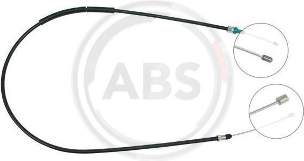 A.B.S. K10308 Seilzug, Handbremse OE 4745F9 kompatibel mit ZX, 306