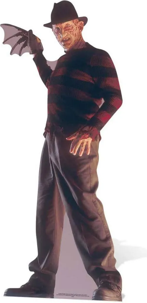 Freddy Krueger a Casa Tua! Stand-up 174cm | Sagoma Cartone Nightmare