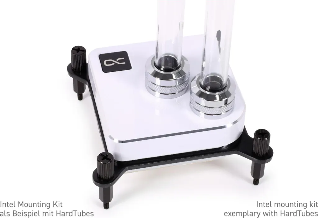 Refroidisseur CPU Blanc Alphacool Core 1 pour Gaming et Station Travail