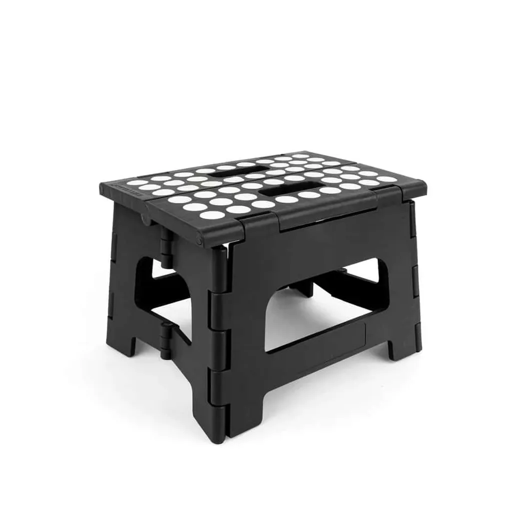 Kikkerland Rhino II Sgabello + - Nero