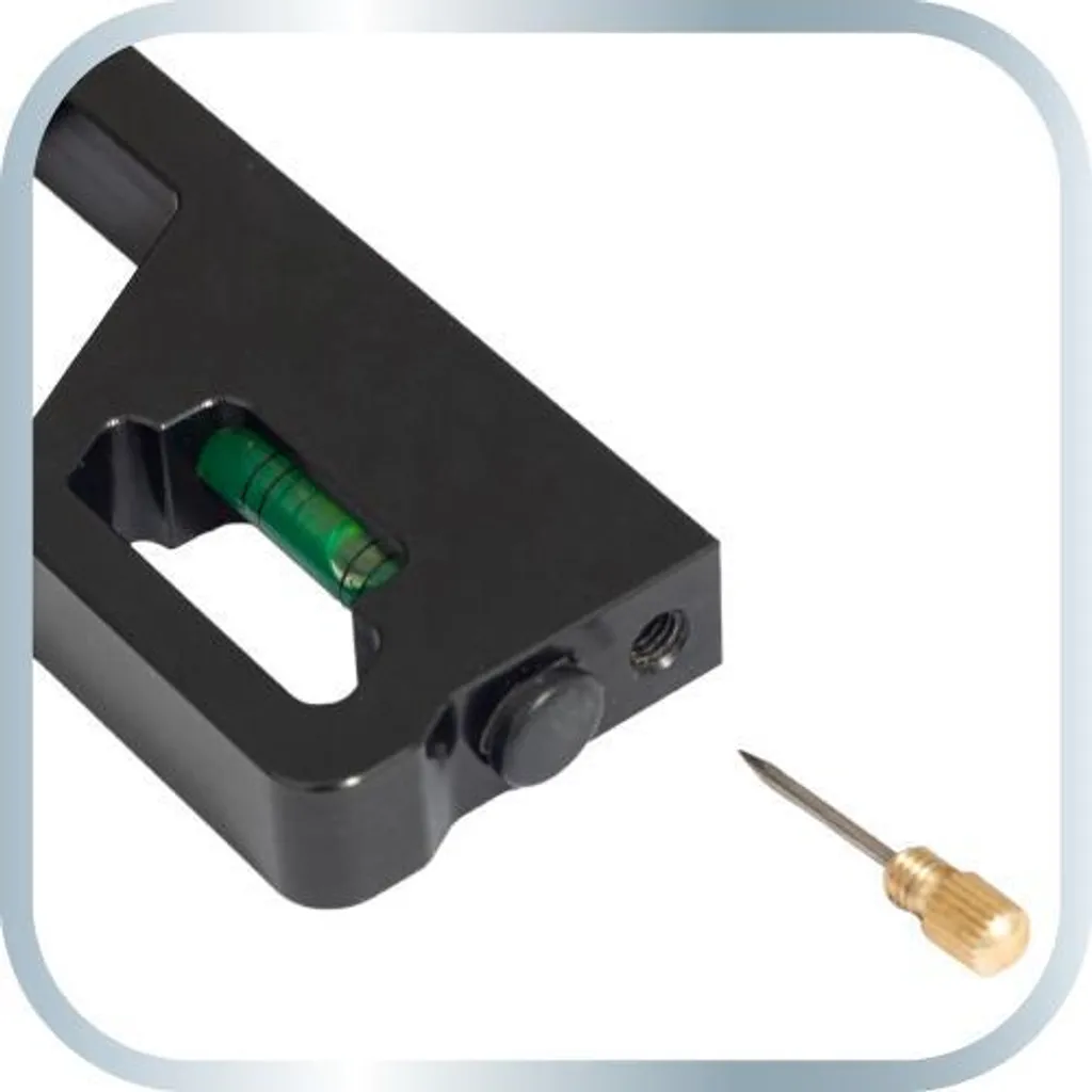 Équerre multifonction rigide en aluminium gradué laser 30cm - 12