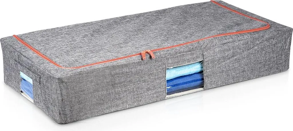 Housse Organiseur Sac pour Literie et Vêtements 68L avec Support Rigide