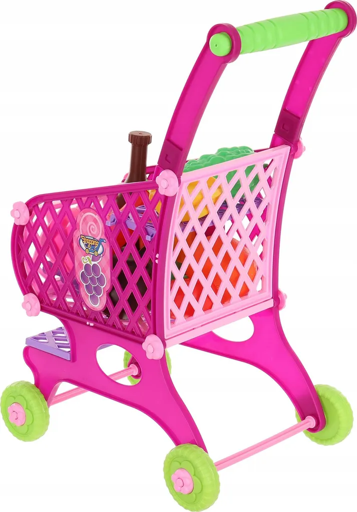 Jouet d'imitation supermarché LT356 avec chariot de courses et aliments - 7