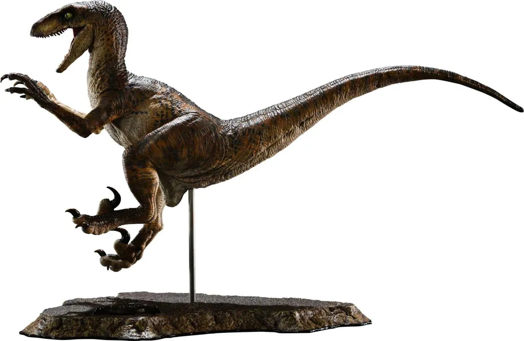 Statue Velociraptor deco geek pour vitrine Jurassic Park 1/10 21cm - 17