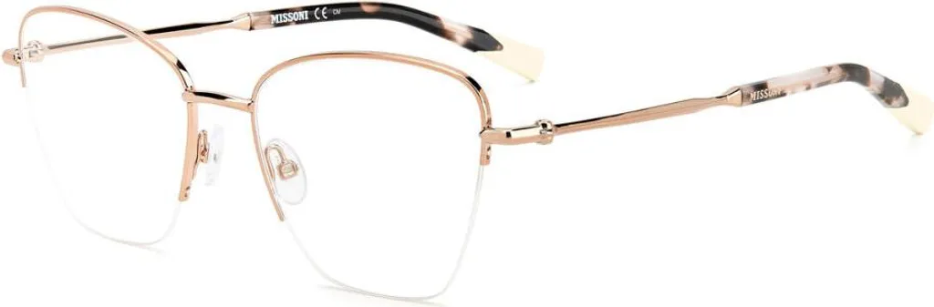 Lunettes de soleil Missoni 40 anti-éblouissement monture or cuivre