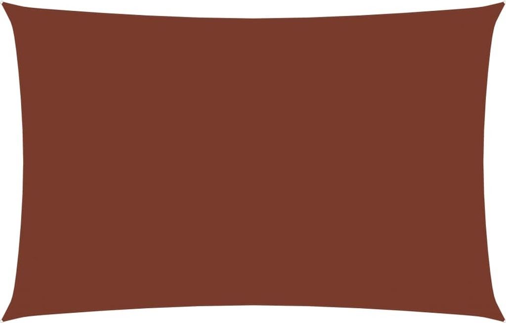 Sonnensegel Oxford-Gewebe Rechteckig 5x7 m Terrakotta-Rot