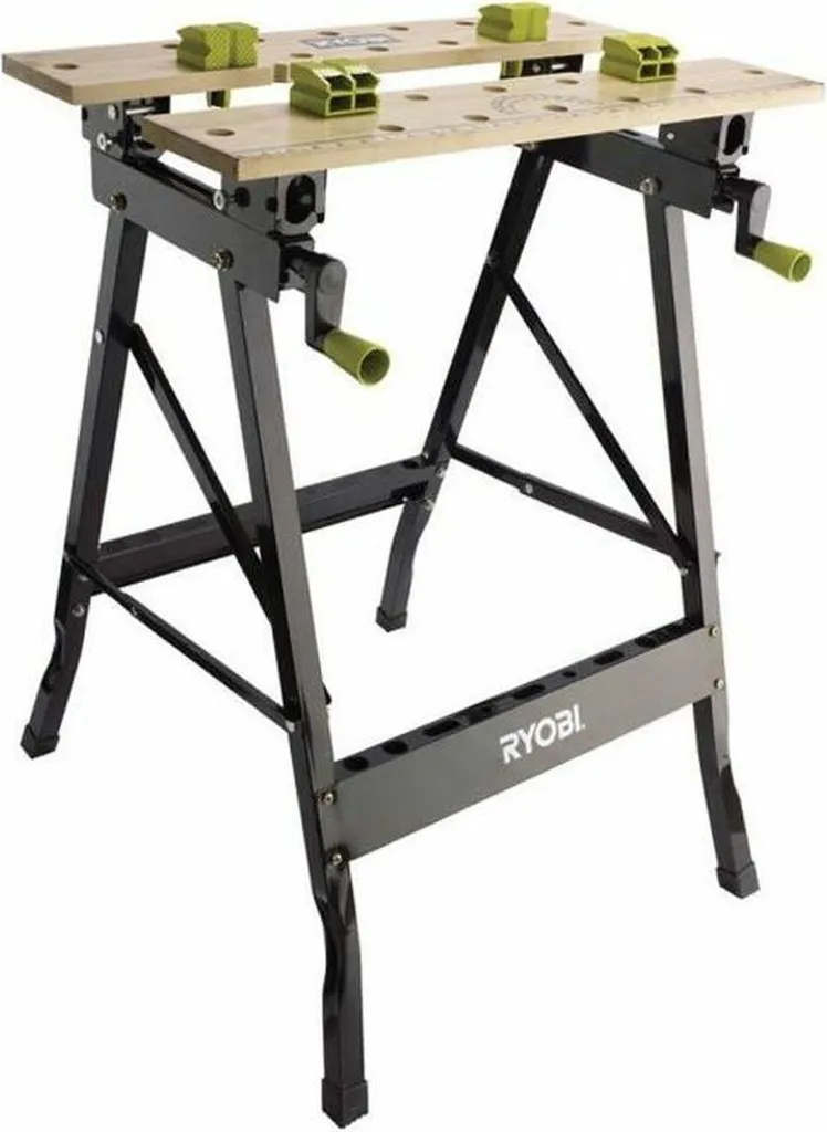 Ryobi RWB02 Banco da Lavoro Pieghevole 60x79x62cm - Prezzo Top