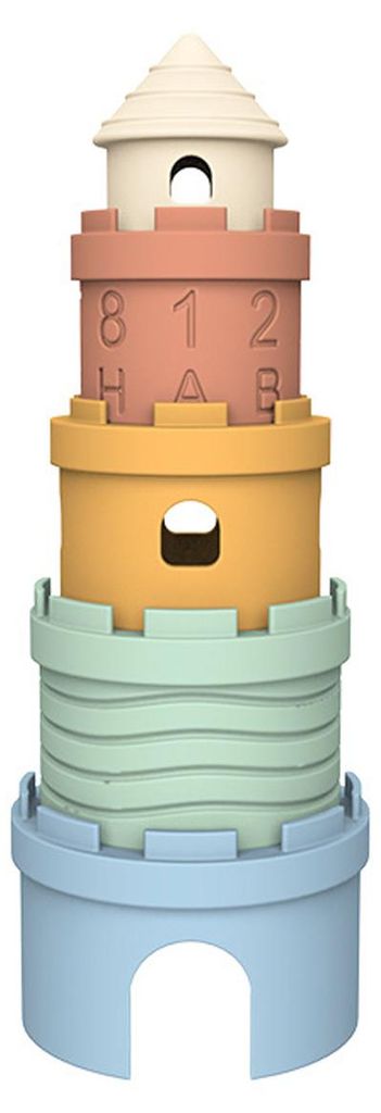 Stapelturm Baby Silikon Becher BPA-frei – Montessori Produktbild 