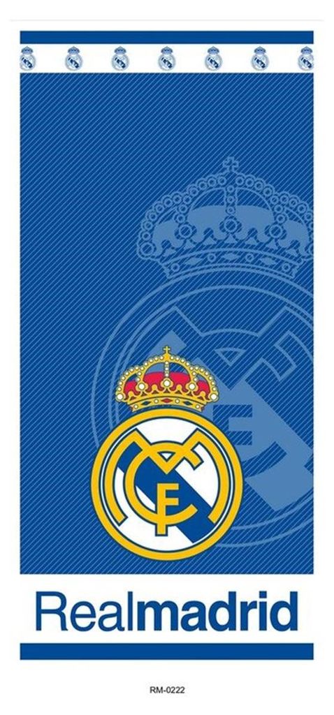 Real Madrid strandhanddoek voor kinderen, 70x140 cm, Productafbeelding 