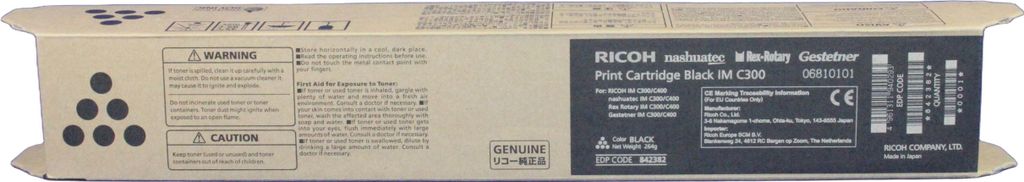 Ricoh IM C300 - 264 g - Schwarz - original - Tonerpatrone