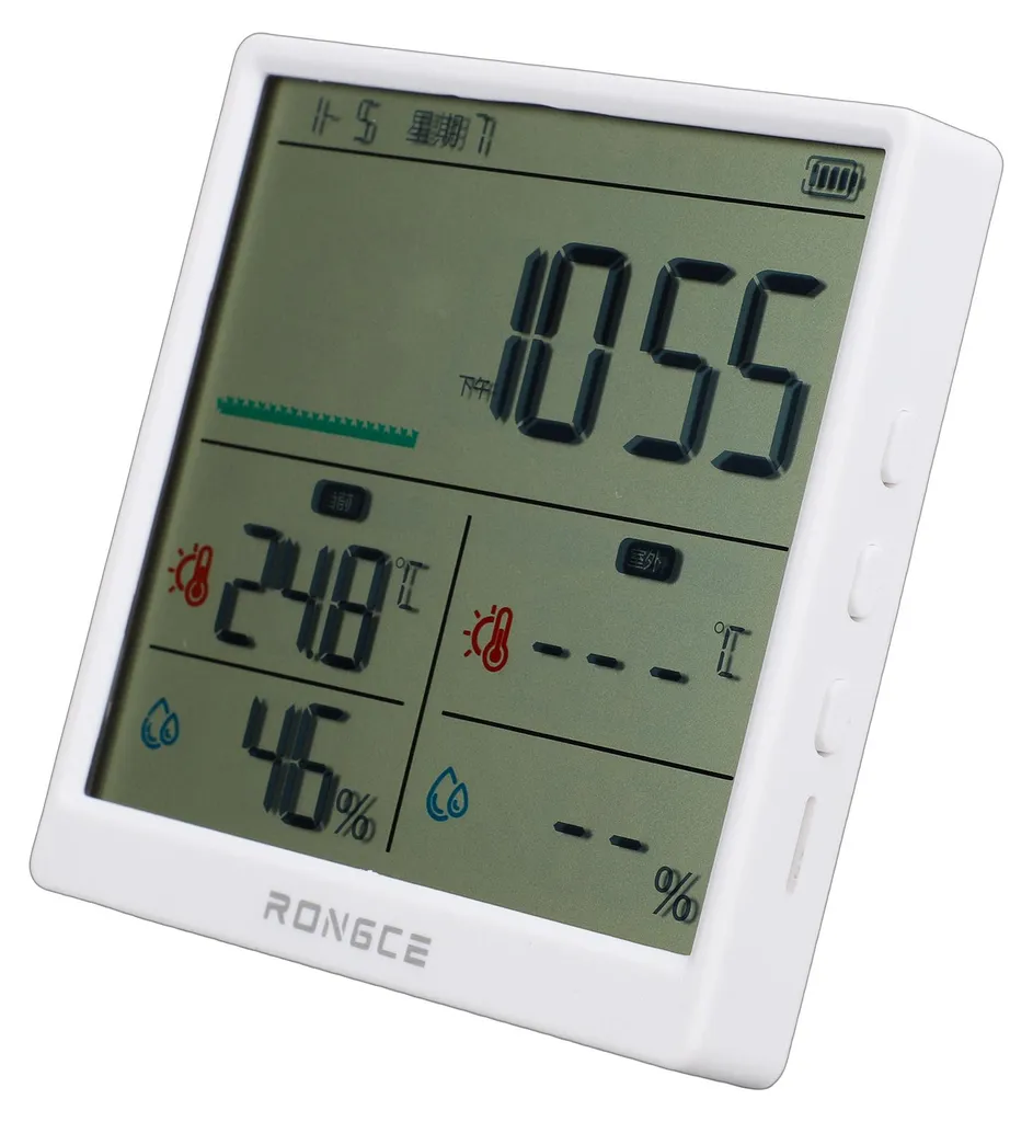 Thermomètre Hygromètre WiFi Anti-Moisissure Alerte Humidité Intérieur