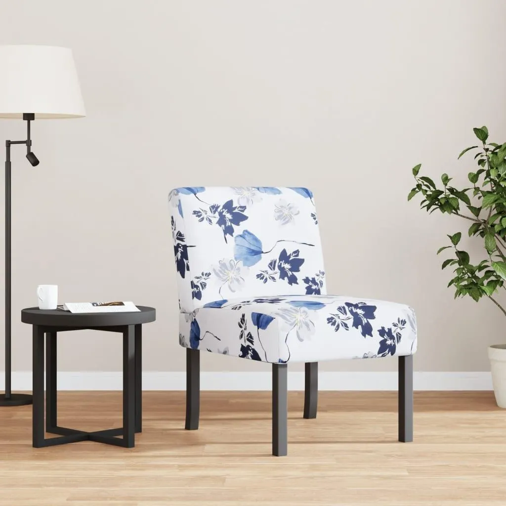Recensione Sedia Imbottita Blu Fiori: Il Comfort che Arreda con Stile - 2