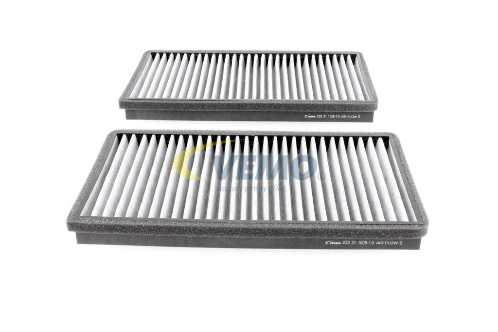 Aktivkohlefilter 2er Set Original Qualität für Klimaanlage 323x180x60 mm