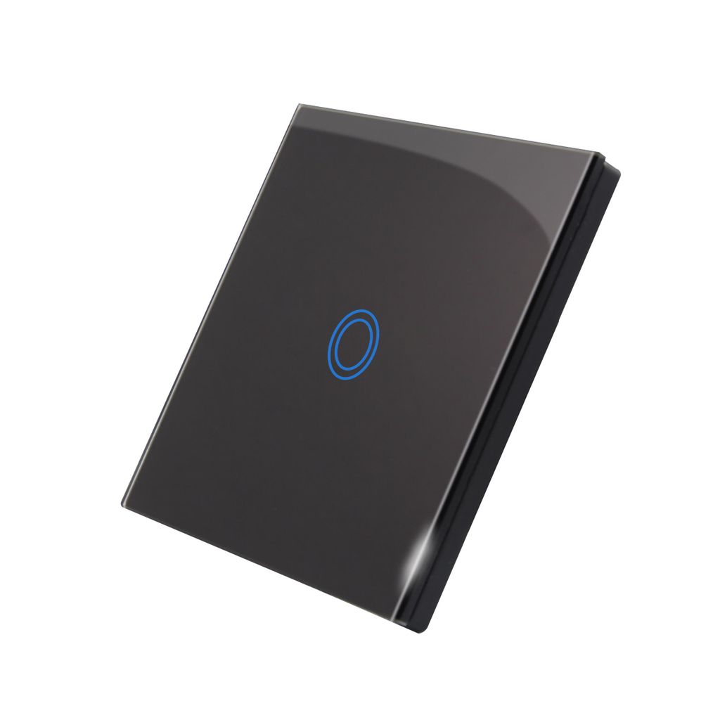 MasterLED RF Touch-Fernbedienung Aufputz Glas schwarz 433 Produktbild 