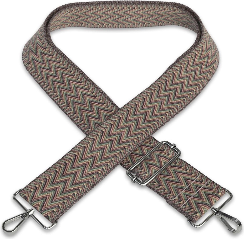 ARTVALL - Taschenband, Umhängeband für Tasche, Schultergurt verstellbar, 85 - 155 cm, Handtaschenband mit Karabiner DIY in Rosa