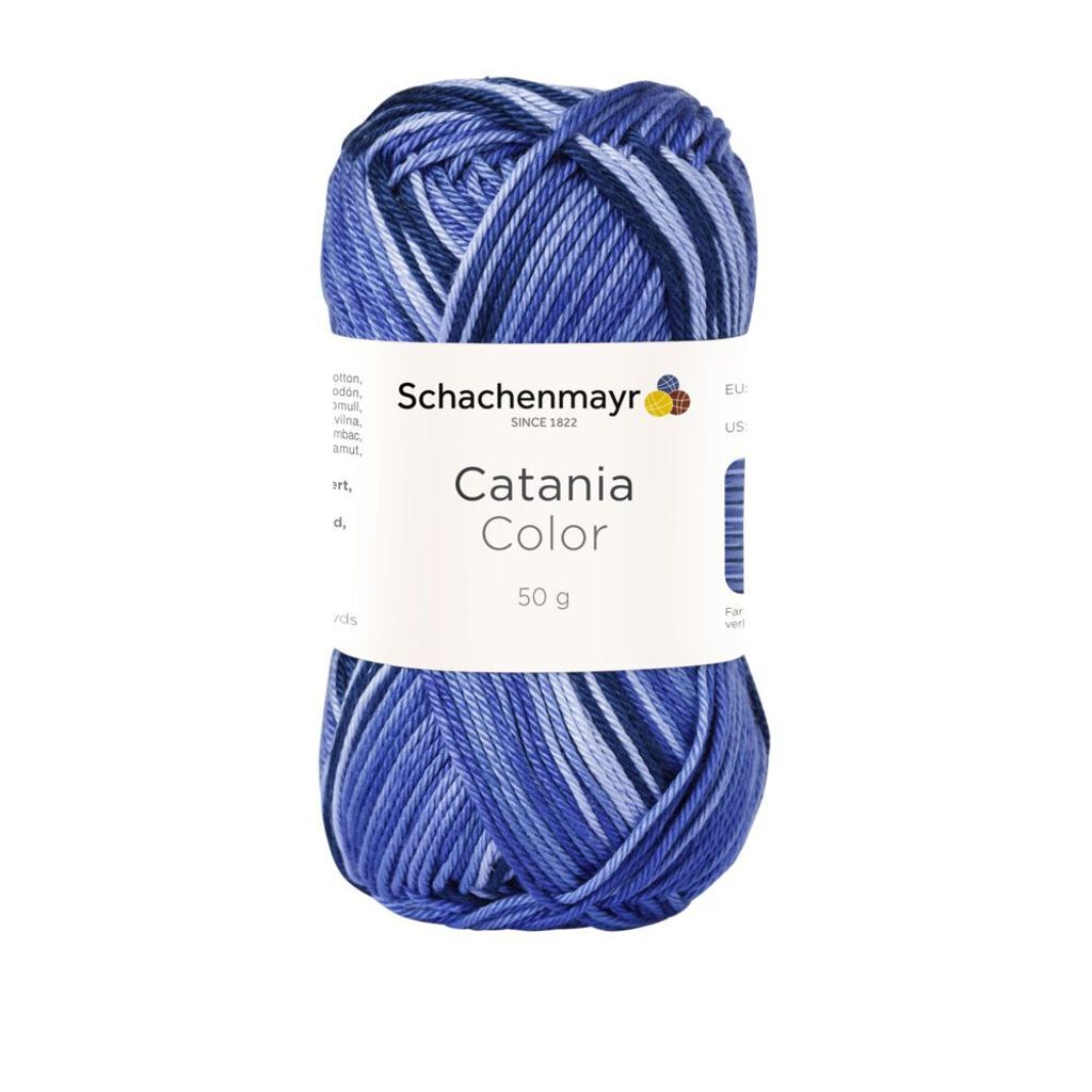 Schachenmayr Catania Color, 50g Jeans Handstrickgarne