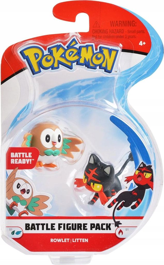 Pokemon BATTLE FIGURE PACK Bauz + Flamiau Figure Pack Produktbild 