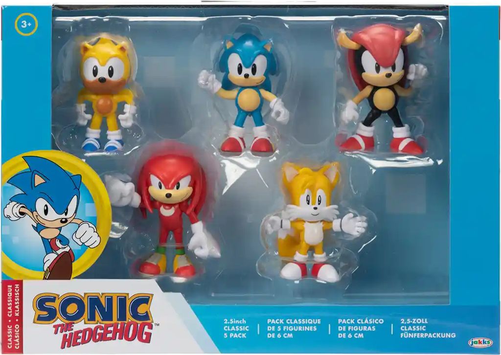 Peluche Sonic The Hedgehog ~ Figura Morbida Da Collezione, JAKKS Pacific 2020 Figura Morbida Sonic