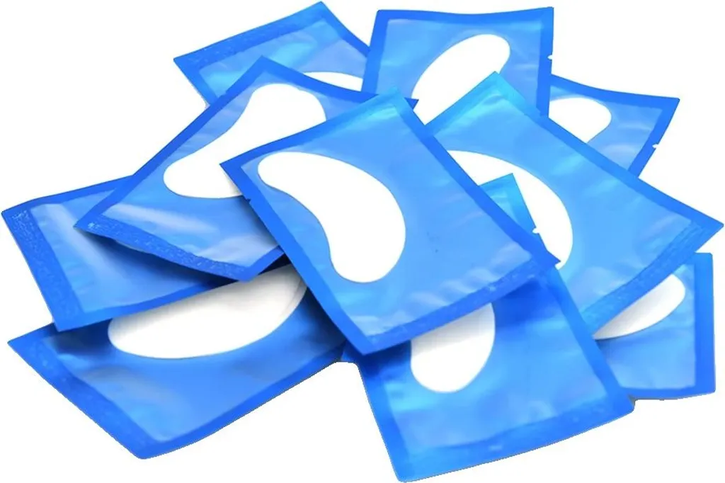 Stock 400 Paia Patch Ciglia Idrogel Blu | Convenienza Lashmaker