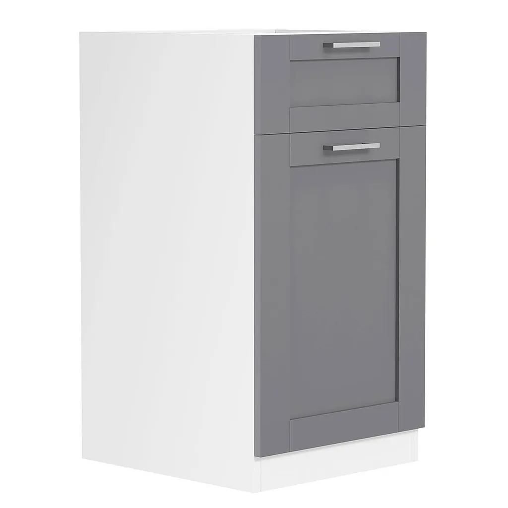 Base Cucina Colura 40x46cm Antracite e Bianco - Design Modulare VCM