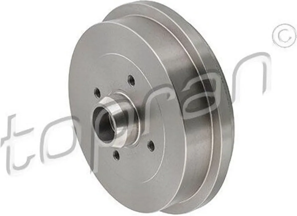 Tambour de frein TOPRAN 103 058 pour Golf 3 et Polo 6N - OE 6U0501615B