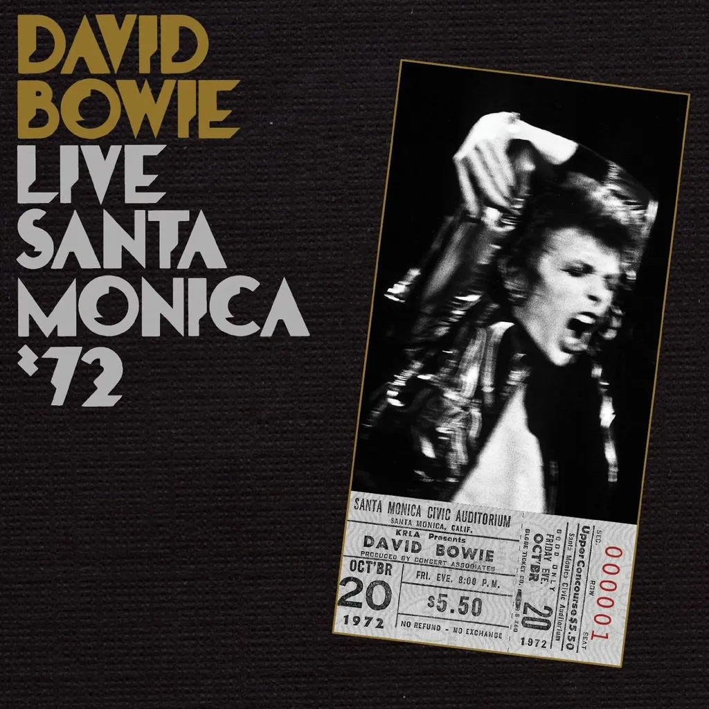 David Bowie Live Santa Monica 72 LP Vinyle Concert Introuvable Album