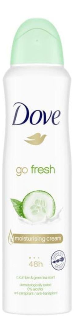 Dove - Go Fresh 48h Anti-Perspirant Deospray Cucumber - Zdjęcie produktu 