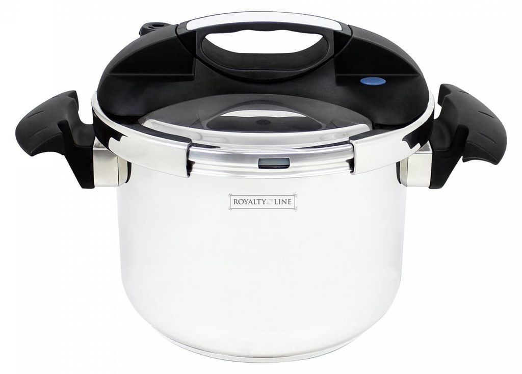 Royalty Line RL-PS4L: 4-Liter-Edelstahl-Schnellkochtopf Produktbild 