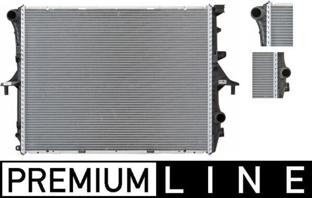 MAHLE CR 571 000P Kühler Wasserkühler Motorkühler für VW Touareg (7LA, 7L6, 7L7) für AUDI Q7 (4LB) für PORSCHE Cayenne (92A)