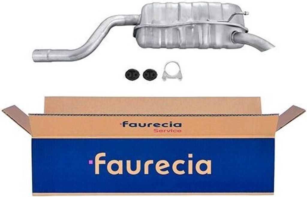 HELLA 8LD 366 029-191 - OE 46756800 Endschalldämpfer für Idea, Punto