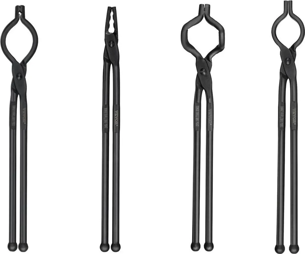 Pinces de Forge pour Débutants et Experts, Pack de 4 Outils 18 Pouces