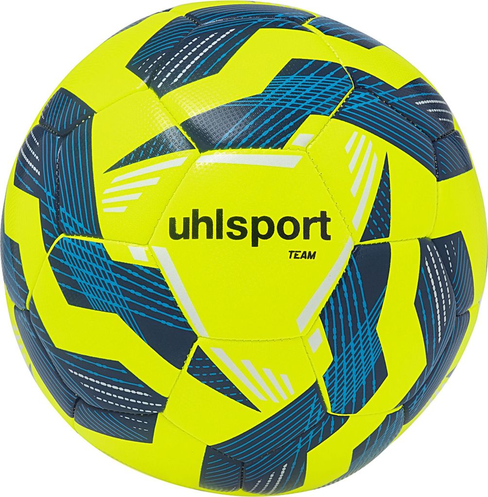 Uhlsport Team (Sz. 4) Ballon D'entraînement - Jaune Fluo / Image du produit 
