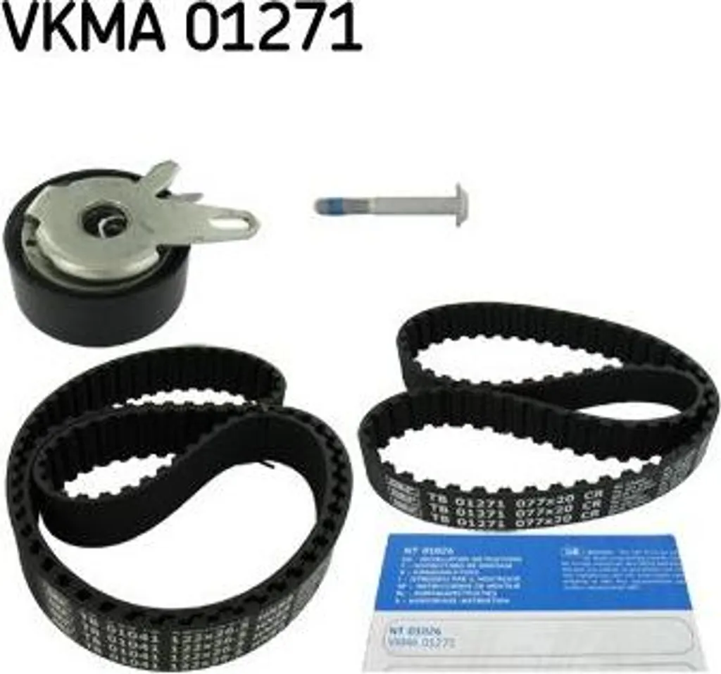 Courroie de distribution synchrone SKF VKMA01271 en caoutchouc renforcé