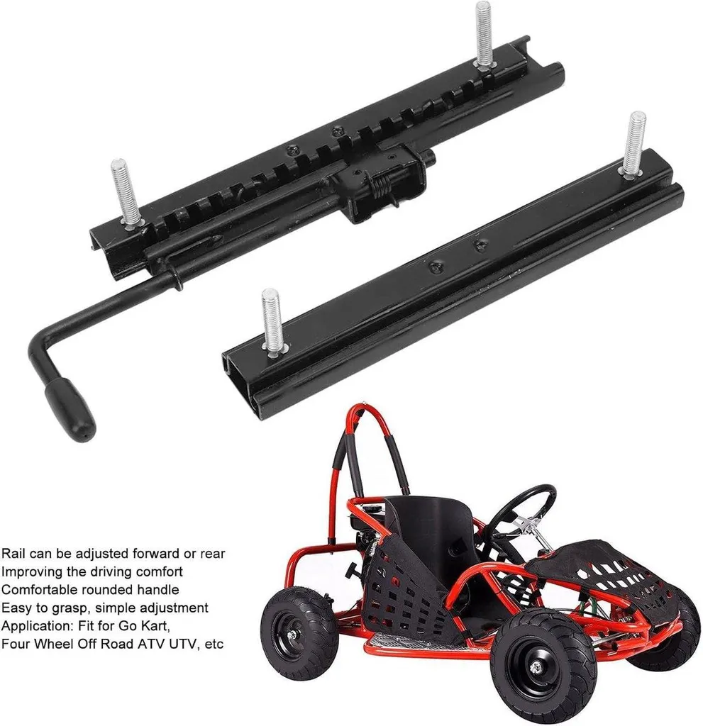 Rails de siège universels Double Locking pour fixer siège baquet fixe