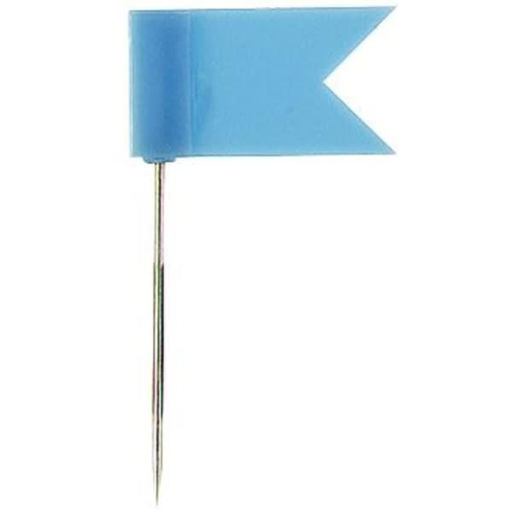 Alco Markierungsfähnchen - hellblau 20mm - VE=20 Stück Produktbild 