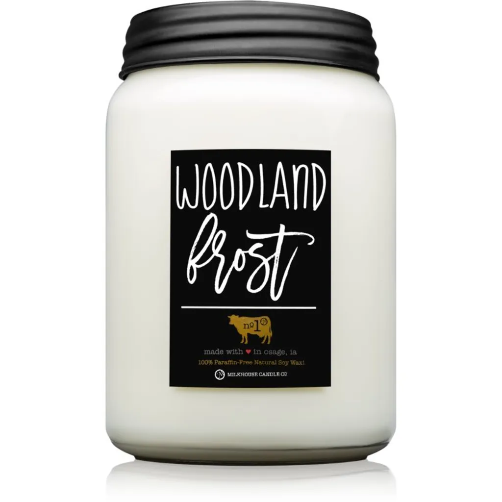 Bougie parfumée Farmhouse Woodland Frost 737g longue durée 150h
