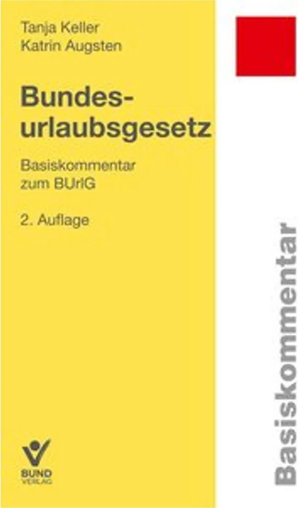 Bundesurlaubsgesetz BUrlG : Texte de loi officiel sur les congés payés