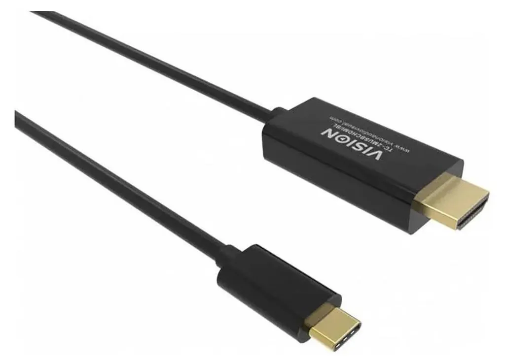 Câble DisplayPort 2m USB-C 8K Noir Vision - Performance Vidéo Haute Fluidité - 4