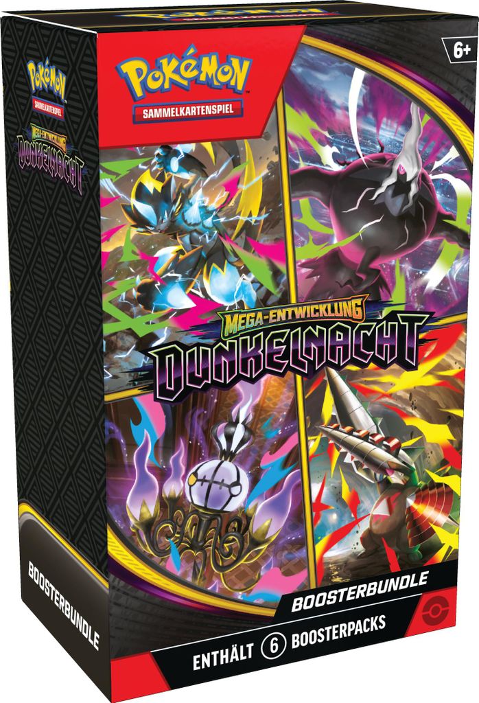 Pokémon Boosterbundle Mega-Entwicklung - Dunkelnacht (6 Produktbild 
