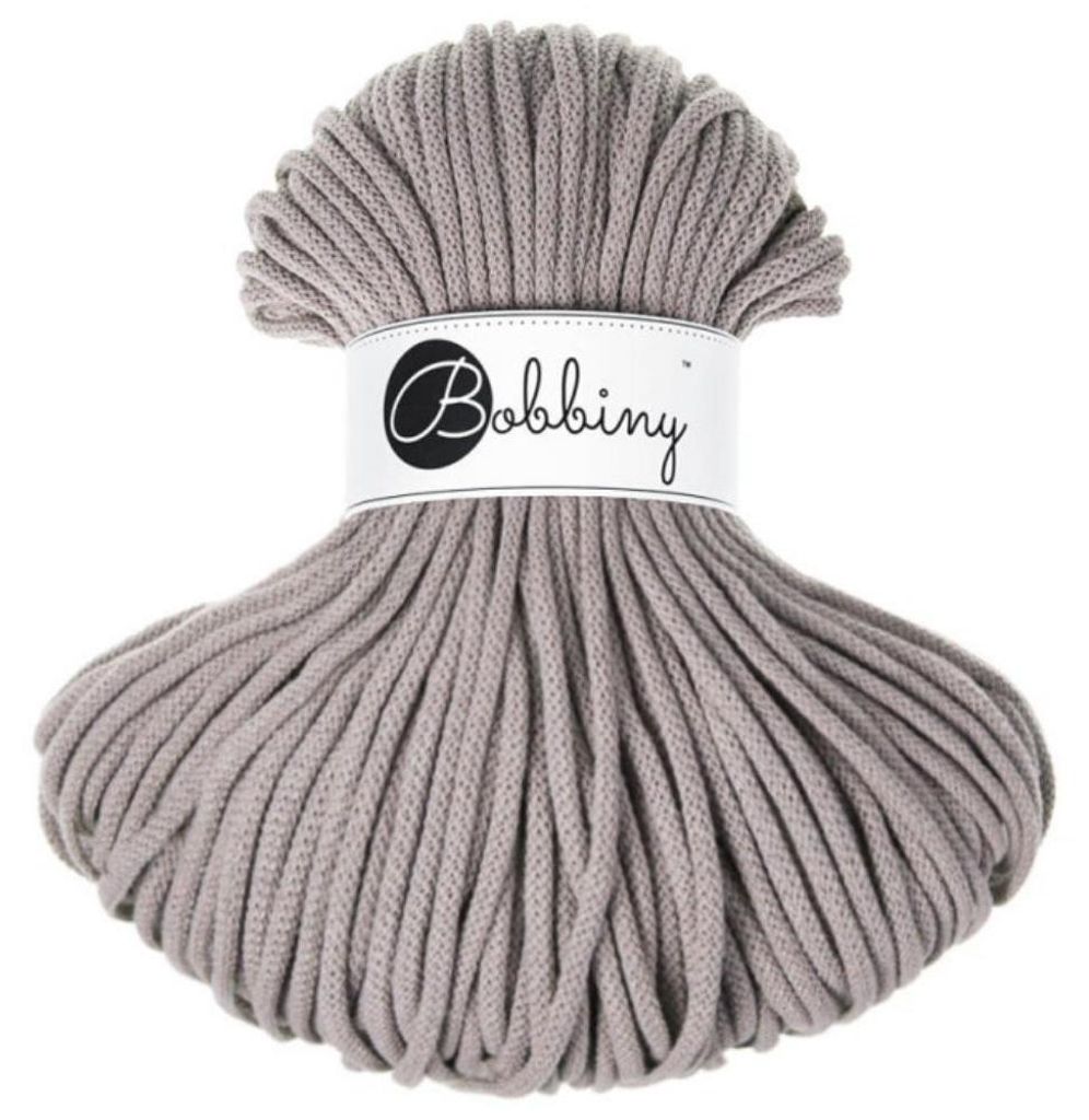 BOBBINY 9 mm Jumbo Flechtkordel 1200 g Garn Makramee 50 Produktbild 
