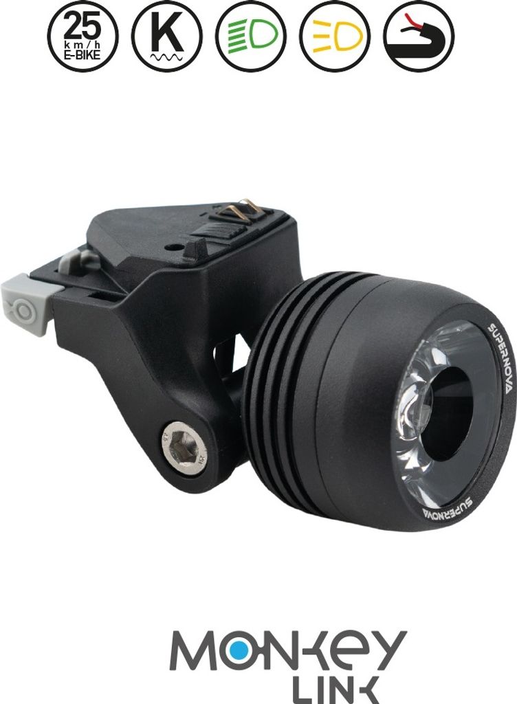 Supernova Mini2 Licht ML MonkeyLink Fahrradlampe Produktbild 