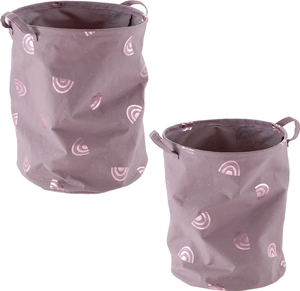 Organiser la chambre d'enfant avec le set 2 paniers rainbow howa 8703