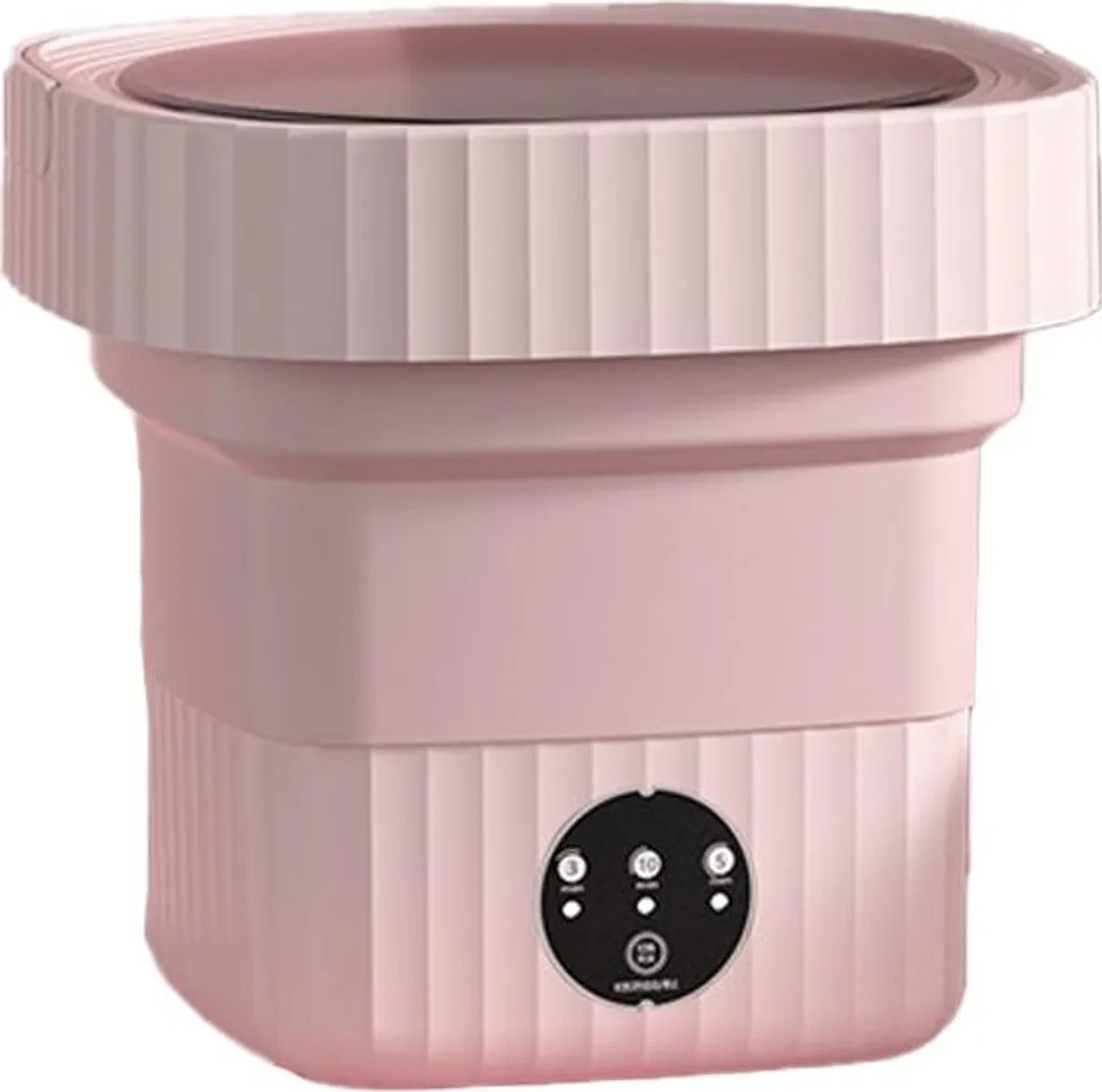 Mini Machine à Laver 6L Pliable - Solution Gain de Place et Vidange INF
