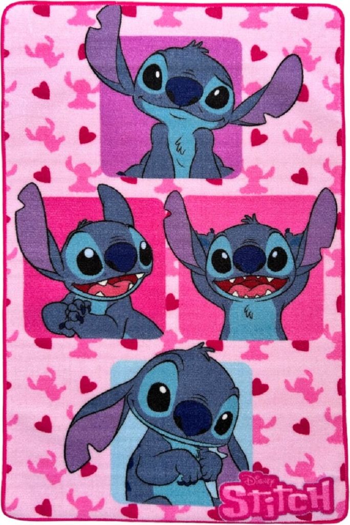 Lilo & Stitch Kinderteppich Kinderzimmer 120x80cm