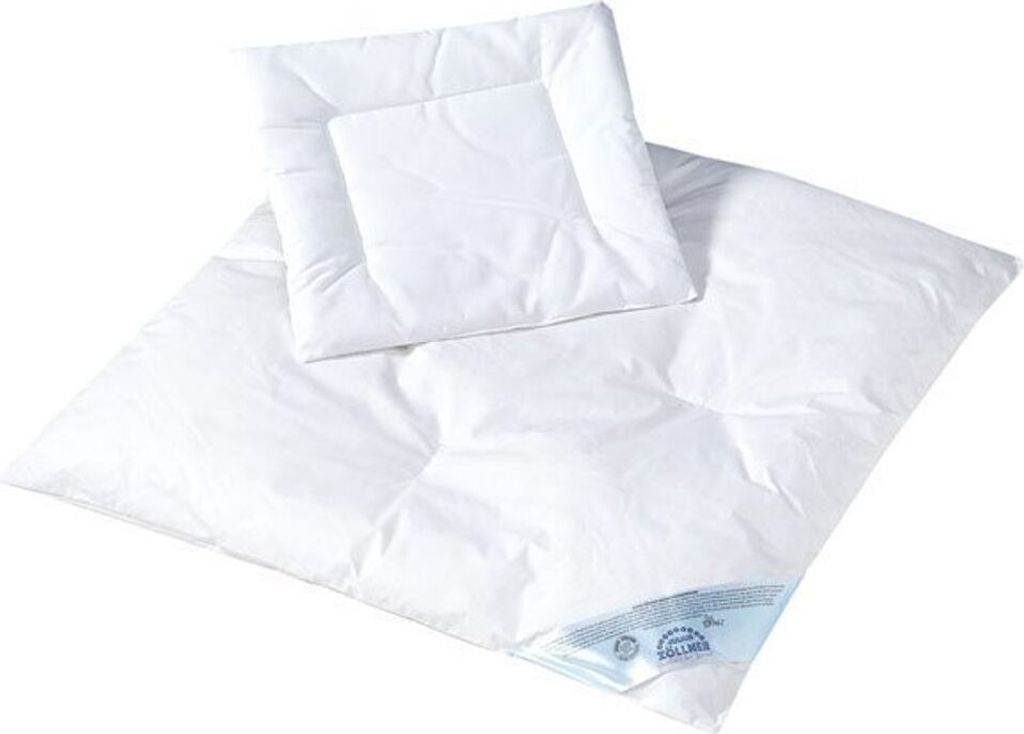Julius Zöllner Steppbett-Set Federn & Daunen 80 x 80 cm